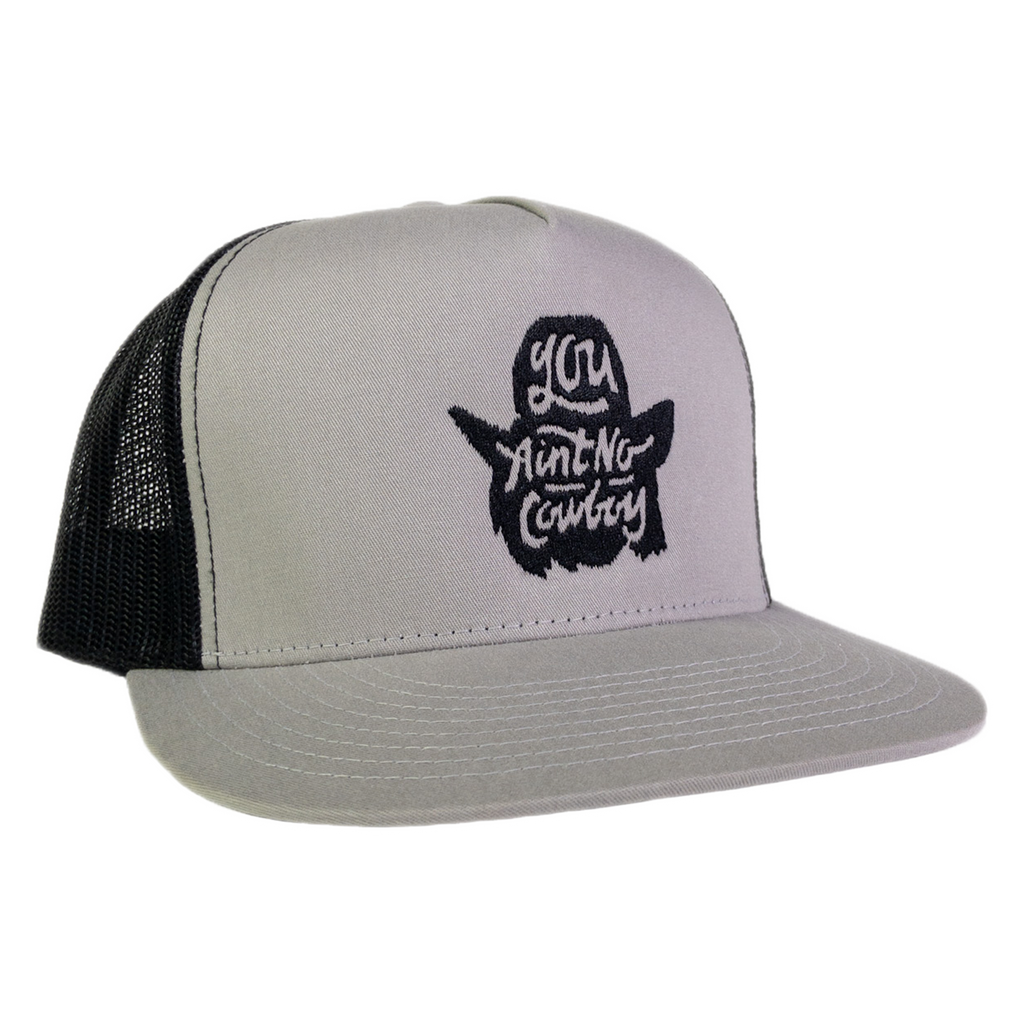 Dale Brisby You Ain't No Cowboy Mesh Flatbill Cap