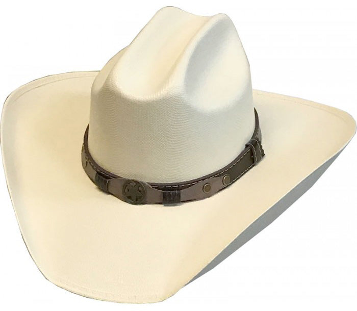 Summit Hat Cream Canvas Cattleman