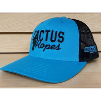 Cactus Ropes Turquoise and Black Cactus Cap