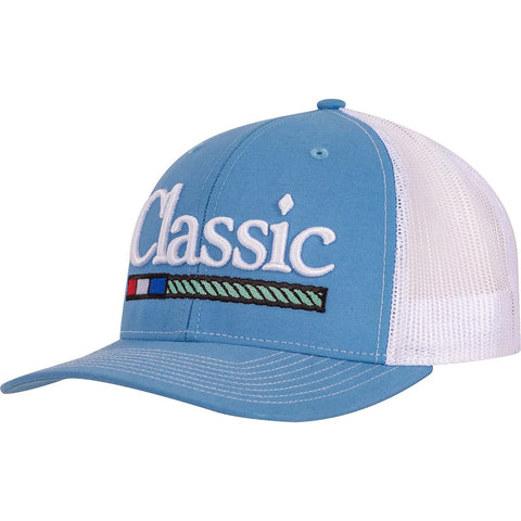 Classic Rope Company Blue and White Large Logo Cap