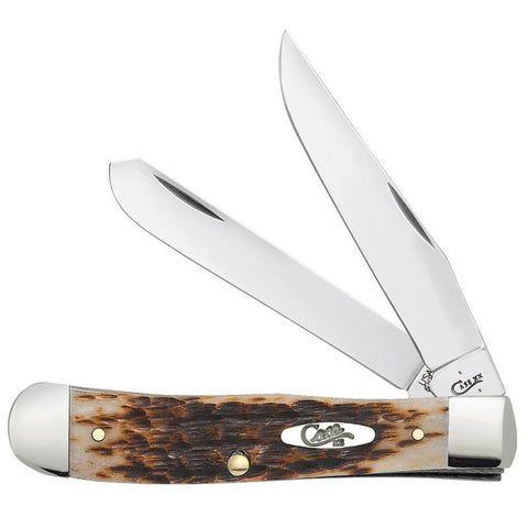 W.R. Case & Sons Cutlery Co. Amber Bone Peach Jig Knife