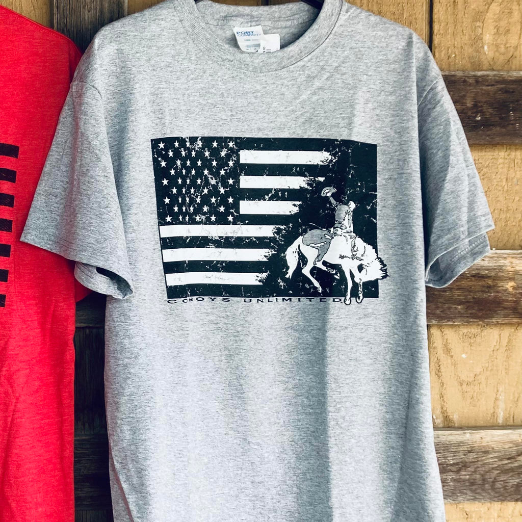 Cowboys Unlimited American Bronc Tee