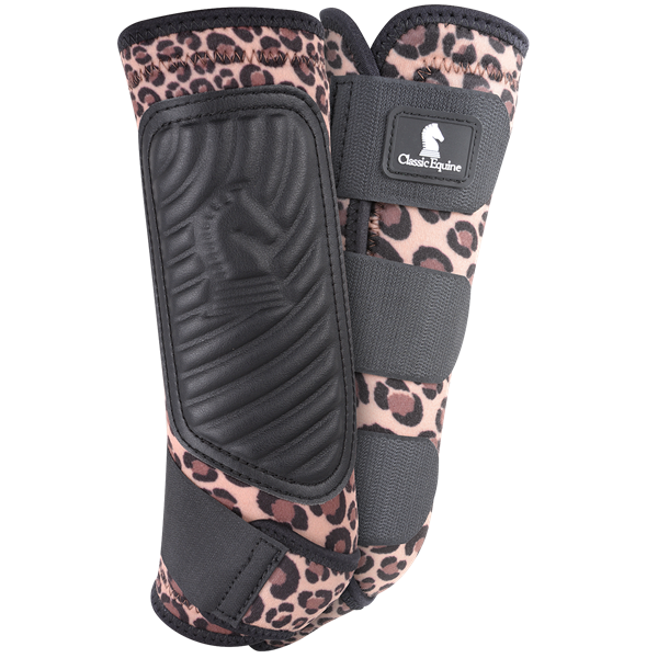 Classic Equine Cheetah Print Hind Classic Fit Boots