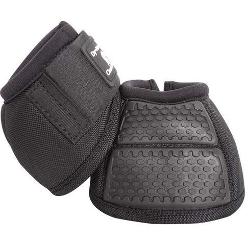 Classic Equine Black Flexion No-Turn Bell Boots