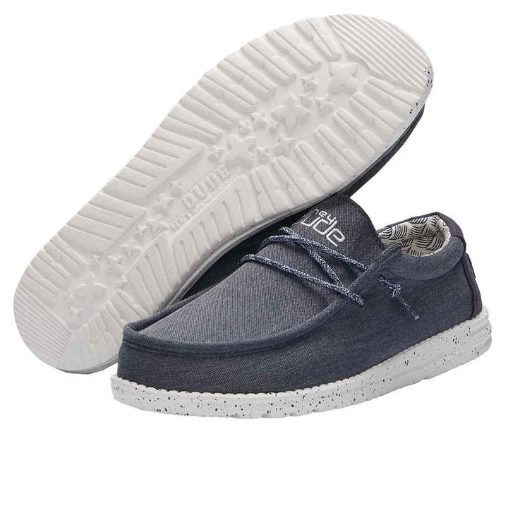 Hey Dude Wally Chambray Navy display picture 3