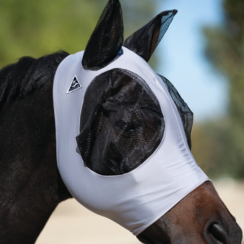 Charcoal Comfort Fit Horse Fly Mask
