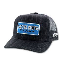 Hooey Black and Blue Cactus Ropes Cap