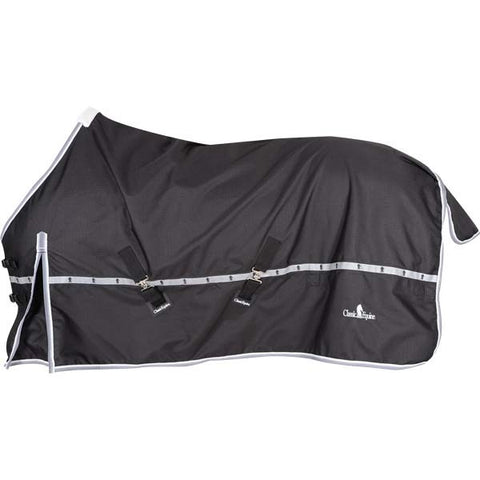 Classic Equine Black Windbreaker Turnout Sheet
