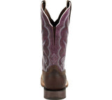 Durango Brown and Plum Lady Rebel Pro Ventilated Boots