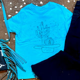 Turquoise Desert Dreamin' Tee