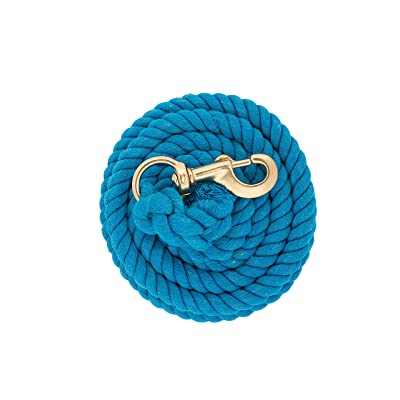 Weaver Hurricane Blue Cotton Lead Rope