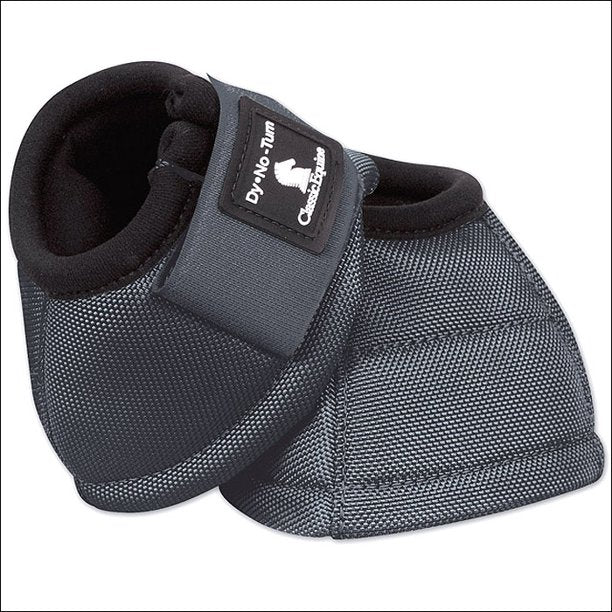 Classic Equine Gray Dyno No Turn Bell Boots
