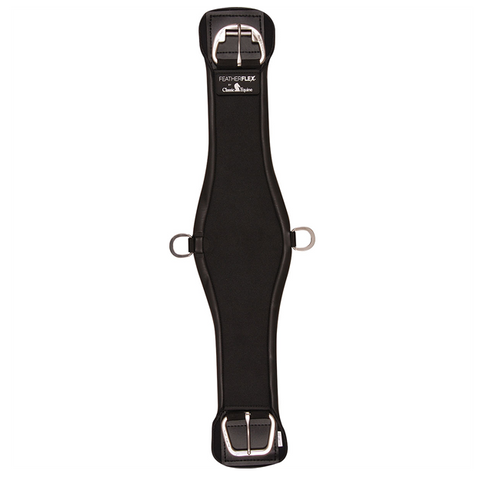 Classic Equine Black Feather Flex Roper Cinch