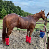 Fly Free Insect Protection Boots - RED