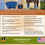 Fly Free Insect Protection Boots - BLUE