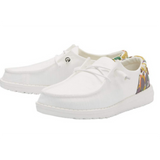 HEY DUDE WENDY FUNK CHAMBRAY WHITE