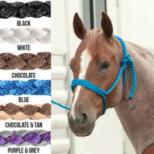 Equibrand Rope Nose Halter Chocolate/Tan