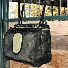 Cashel's Black Large Mesh Hay Bag