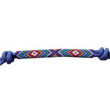 Professional Choice- Royal Blue Beaded Rope Halter