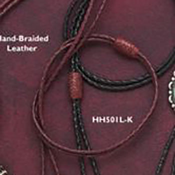 Hand Braided Leather Stampede Strings