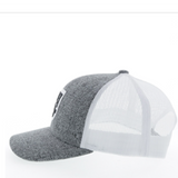 Hooey Grey & White Cap