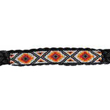 Professional Choice- Black and Orange Braided Cowboy Halter