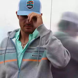 Hooey Men's Horizon Full Zip Hoodie