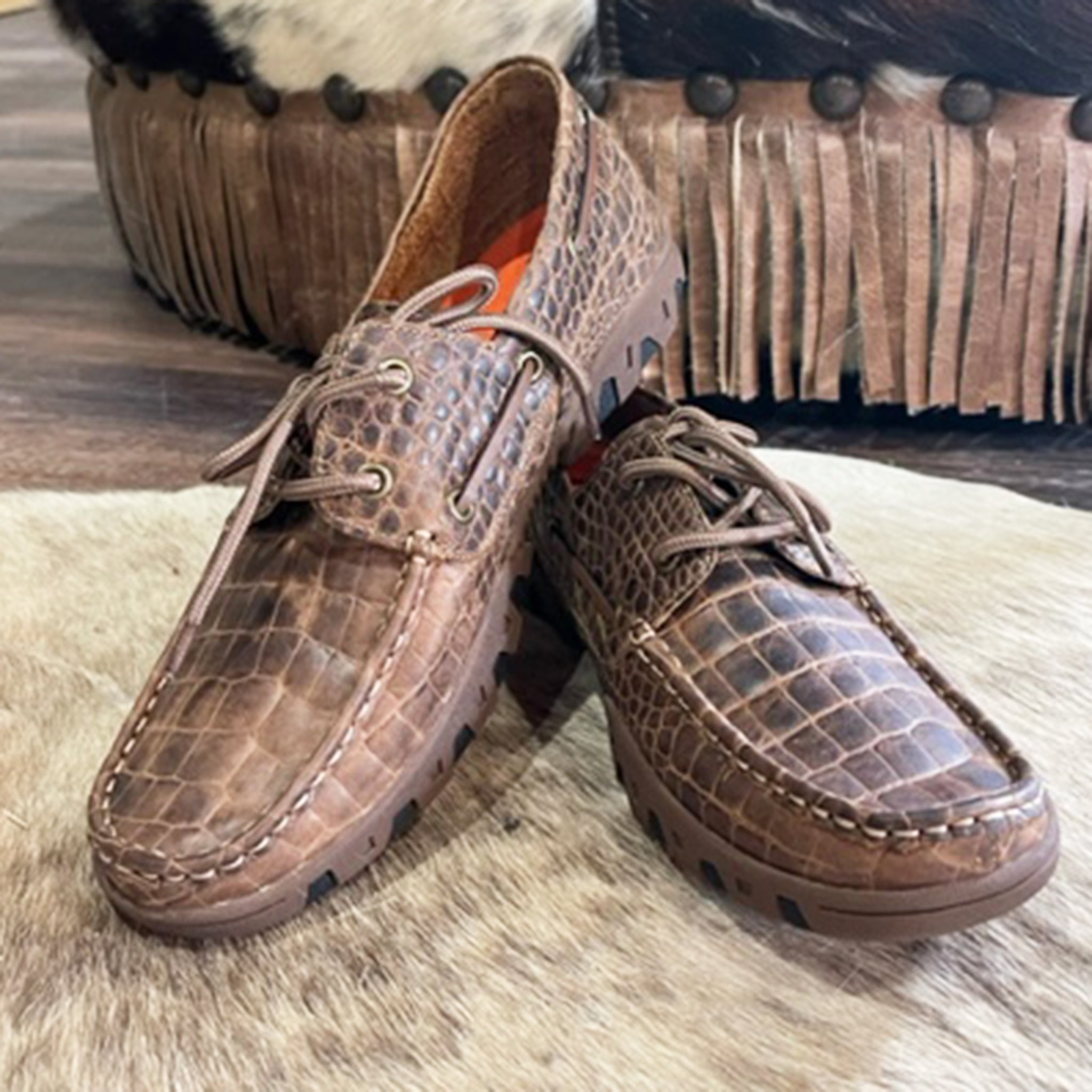 Ferrini cheap alligator shoes