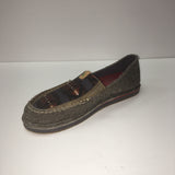 PRE SALE! ~~ Western Edge Exclusive Twisted X Women's Grey Aztec Loafer Slip On Mocc