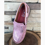 ~PRE SALE~ WE Exclusive Twisted X Women's Pink Glitter Slip On Moc