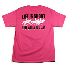 Women's Pink Life Is Short Tee 