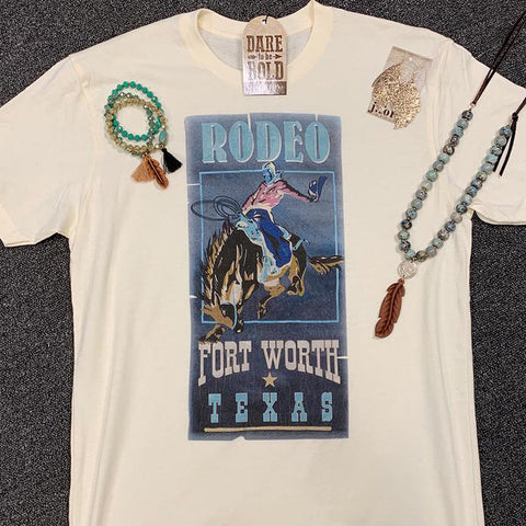 Vintage Fort Worth Texas Rodeo Shirt
