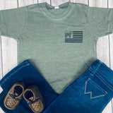 Kid's American Bred Raised & Fed Tee