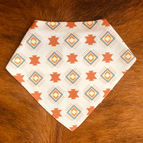 Rust Rush Bandana Drool Bib