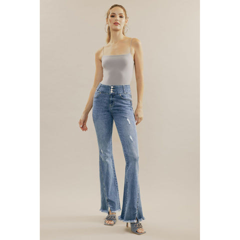 Kancan Miranda Ultra High Rise Flare Jeans