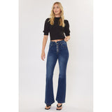 Kancan Mason Ultra High Rise Curvy Flare Jeans