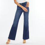 Kancan Dark Ultra High Slim Flare Jeans