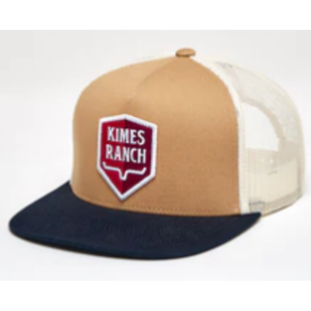 Kimes Ranch Jack Trucker Cap-Kimes Ranch Patch