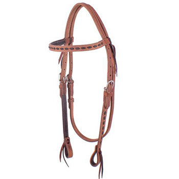 Showman Buckstitch Headstall