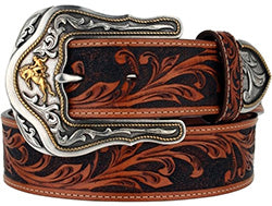 Tony Lama Men's Tan Swirl Western Belt