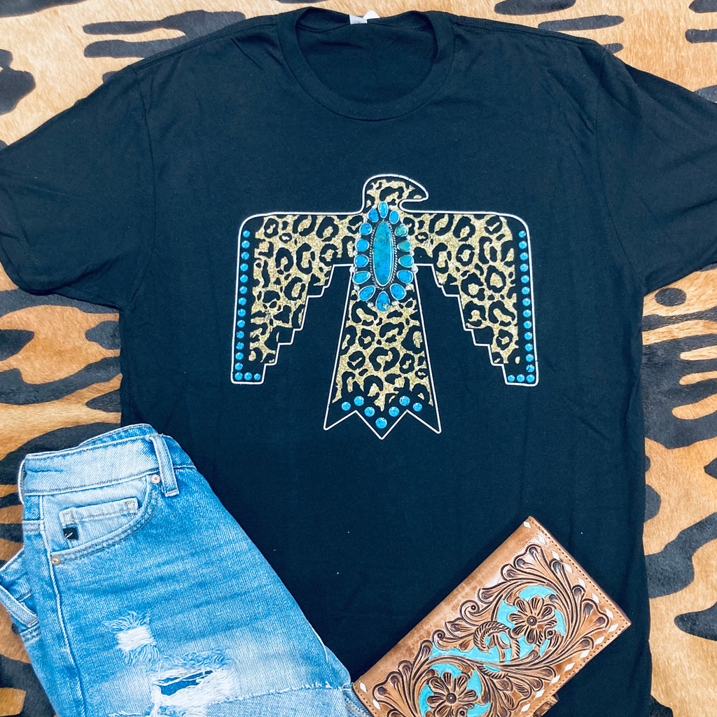 Leopard Thunderbird Tee