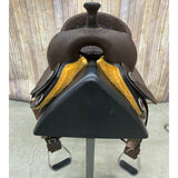 Circle Y Roughout Lindale Barrel Saddle