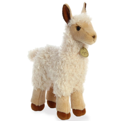 Aurora 12 inch Tan Llama Plush