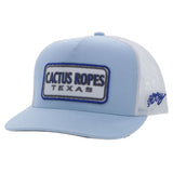 Hooey Cactus Ropes Blue & White Cap