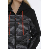 Cinch Black & Grey Aztec Ski Jacket