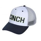 Cinch White, Navy and Gray Cinch Logo Cap