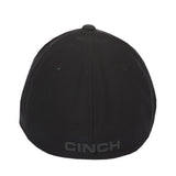 Cinch Men's Black ArenaFlex Flex Fit Baseball Cap