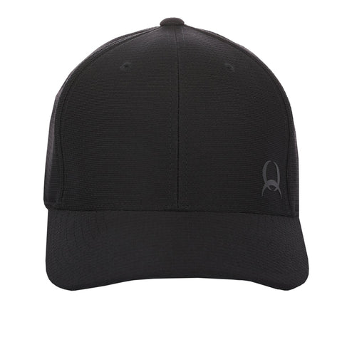Cinch Men's Black ArenaFlex Flex Fit Baseball Cap