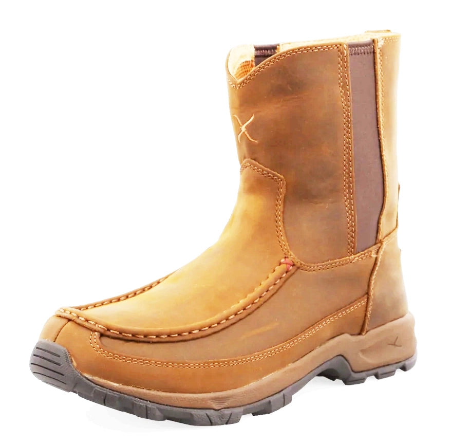 Twisted x men's clearance distressed saddle hiker boots