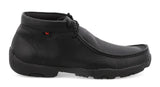 Twisted X Men's Soft Black Leather Driving Moc